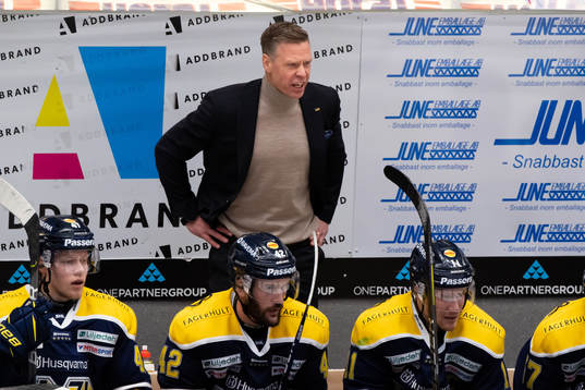 s tränare Nicklas Rahm