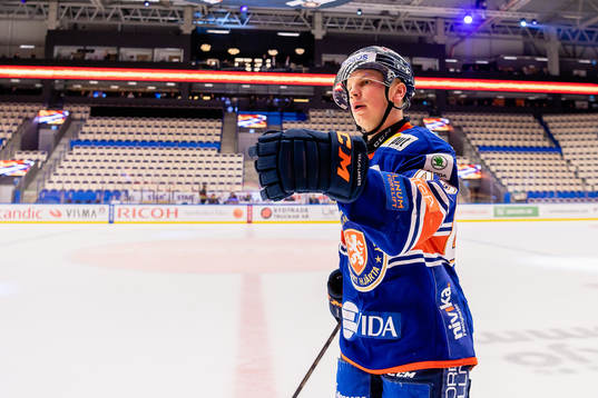 Växjös Teemu Eronen jubla