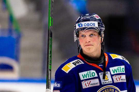 Växjös Teemu Eronen jublar