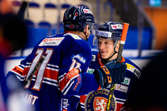 Växjös Teemu Eronen jubla