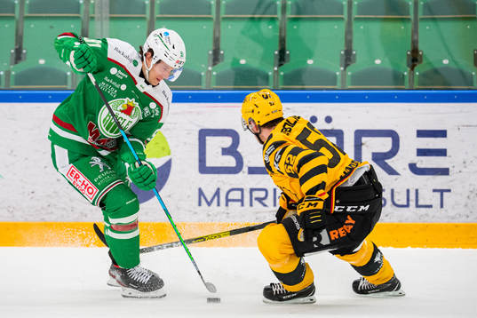 Rögles Adam Tambellini och Skellefteås Arvid Lundberg