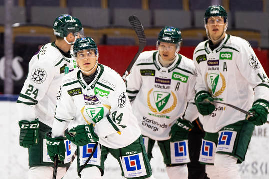 Färjestads Jacob Peterson jublar