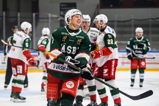 Väsbys Henrik Rommel deppar