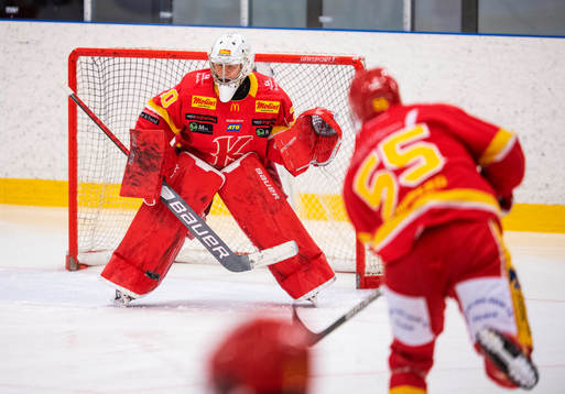 Kalmars målvakt Alexander Nilsson och Marcus Lundberg