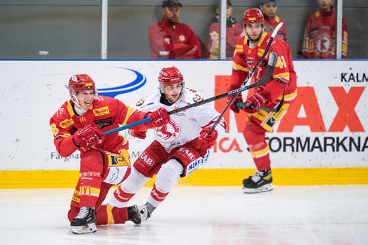 Kalmars David Algulin och Trojas Alexander Bjurström