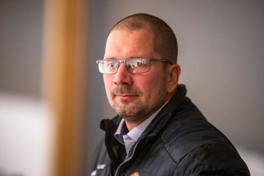 Kalmars tränare Andreas Holfelt