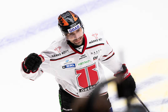Örebros Ludvig Rensfeldt jublar