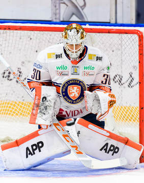 Växjös målvakt Viktor Fasth