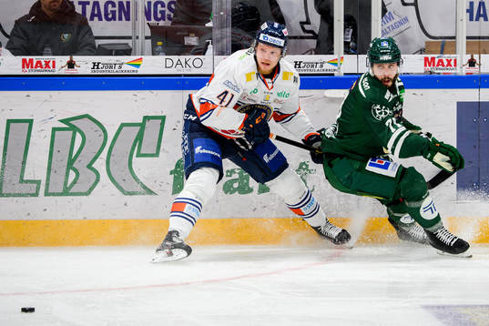 Växjös Ludvig Nilsson och Färjestads Jesse Virtanen