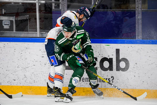 Växjös Tim Erixon och Färjestads Joakim Nygård