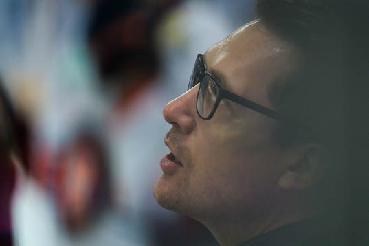 Växjös tränare Sam Hallam