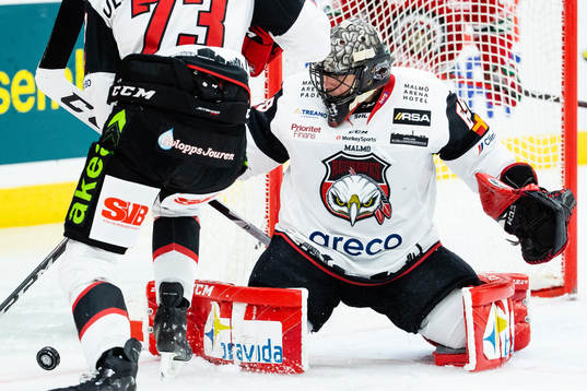 Malmö Redhawks målvakt Oscar Alsenfelt