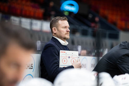Malmö Redhawks tränare Joakim Fagervall