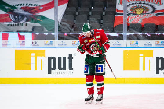 Frölundas Stefan Elliot jublar