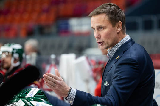 Frölundas tränare Roger Rönnberg