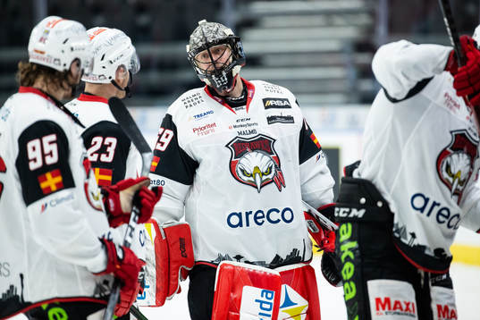 Malmö Redhawks målvakt Oscar Alsenfelt