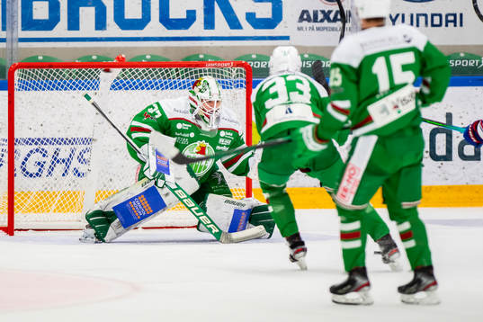 Rögles målvakt Johan Gustafsson