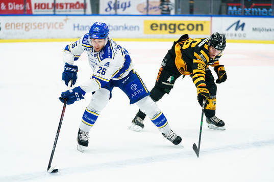 Leksands Patrik Norén och Skellefteås Rickard Hugg