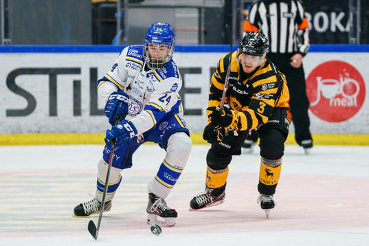 Leksands Isak Rosén och Skellefteås Niclas Burström