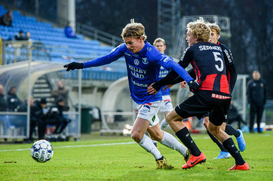 Trelleborgs Niklas Vesterlund och Brommapojkarnas Axel