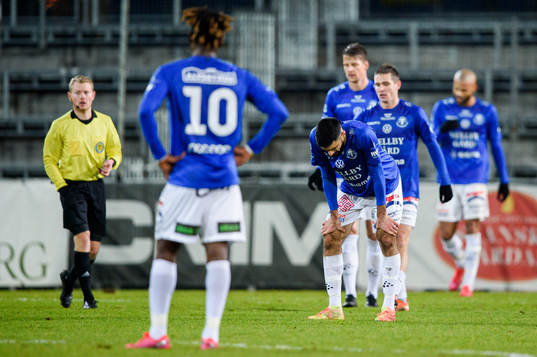 Trelleborgs spelare deppar
