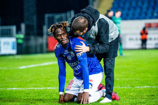 Trelleborgs Fatawu Safiu kramas om