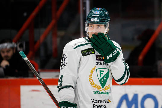 Färjestads Jacob Peterson deppar