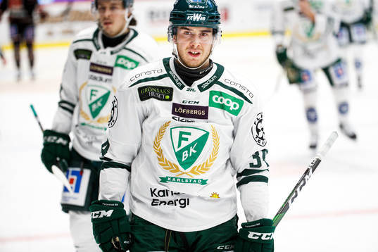 Färjestads Michael Lindqvist deppar