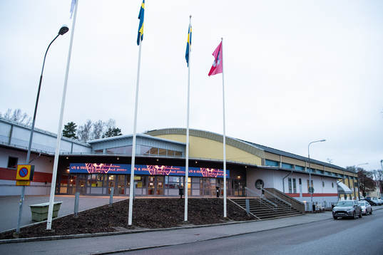 Exteriör på Borås ishall
