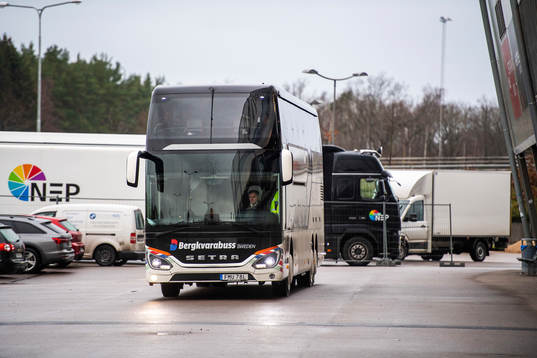 Kalmars spelare anländer