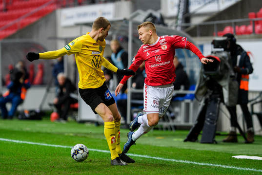 Kalmars Isak Jansson och Jönköpings Elias Gustafson