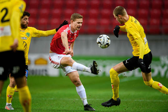 Kalmars Erik Israelsson och Jönköpings Elias Gustafson