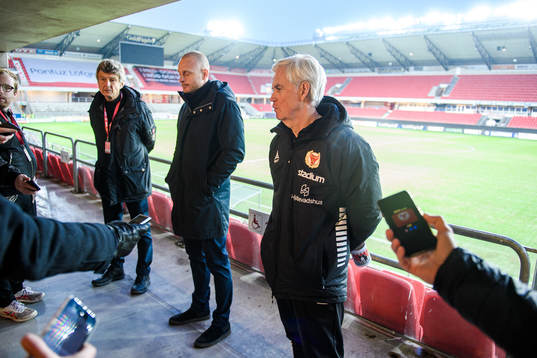 Jönköpings tränare Andreas Brännström och Kalmars