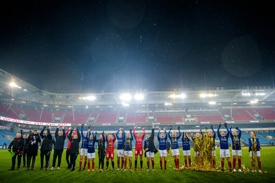 Rikke Bogetveit Nygaard, Mia Rostad Huse, goalkeeper Jalen