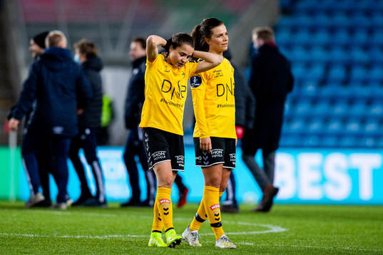 Heidi Elisabeth Ellingsen and Cathrine Dekkerhus of LSK