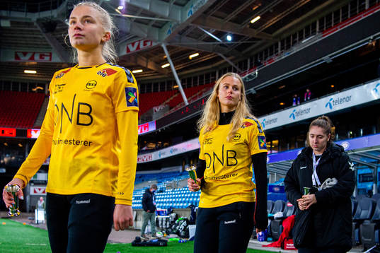 Mia Authen, Nora Marie Egenes and Karly Røstbakken of LSK