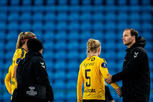 Ina Gausdal and Knut Slatleim, assistant coach of LSK