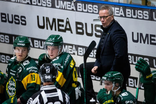 Björklövens tränare Hans Wallson