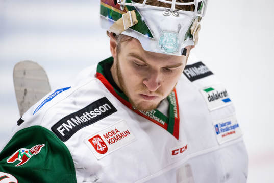 Moras målvakt Olof Lindbom