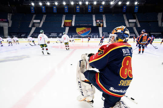 Djurgårdens målvakt Niklas Svedberg