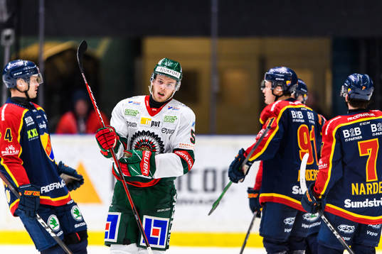 Frölundas Filip Johansson deppar