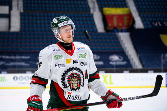 Frölundas Simon Hjalmarsson deppar