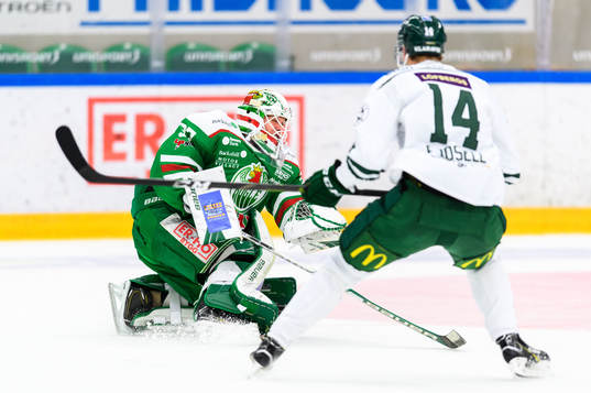 Rögles målvakt Johan Gustafsson