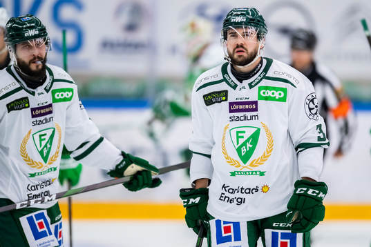 Färjestads Jens Westin deppar