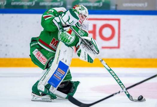Rögles målvakt Johan Gustafsson