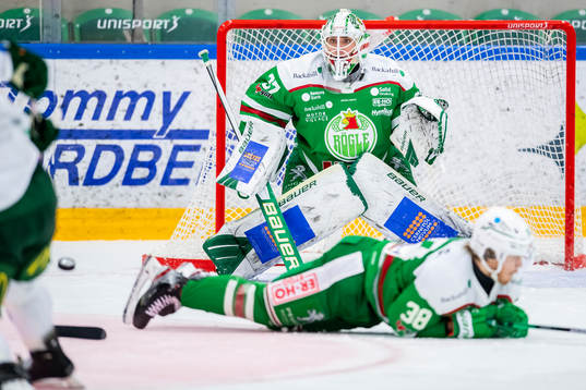 Rögles målvakt Johan Gustafsson