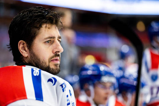 Oskarshamns målvakt Joe Cannata deppar
