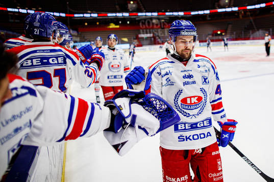 Oskarshamns Nolan Zajac jublar