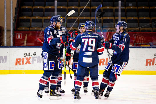 Linköpings Jonas Junland, Patrik Lundh och Henrik