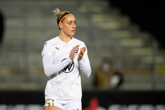 Rosengårds Sanne Troelsgaard celebrate